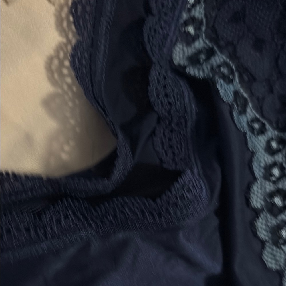 Lace Trim Black Panties - Picture 5 of 5